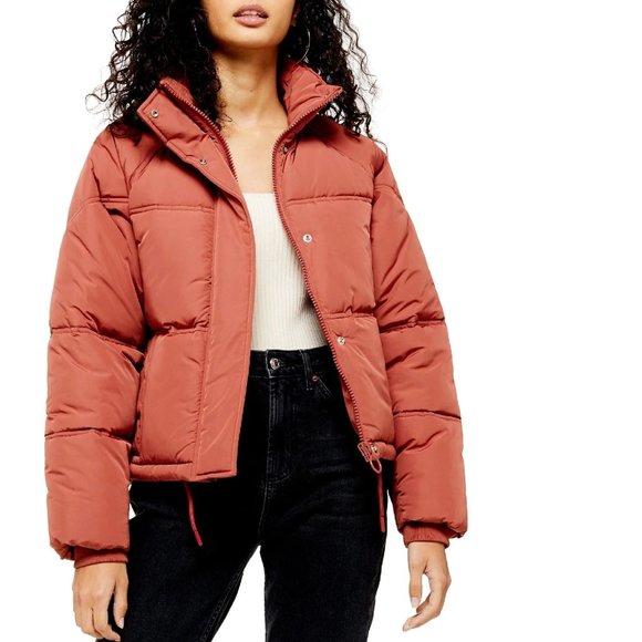 puffa jacket topshop